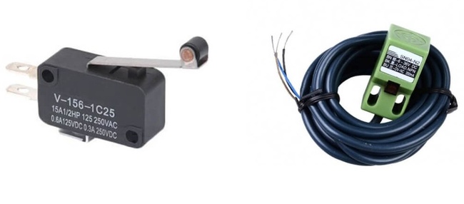 Концевой выключатель или датчик положения: что выбрать